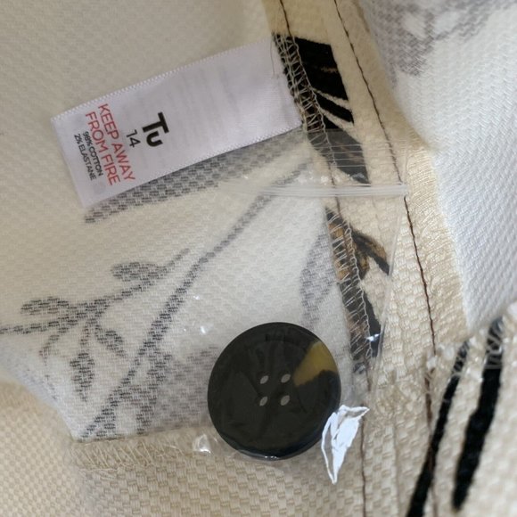 TU Floral Dress Size UK 14 Sleeveless Sheath Pretty Retro Style - Picture 5 of 12